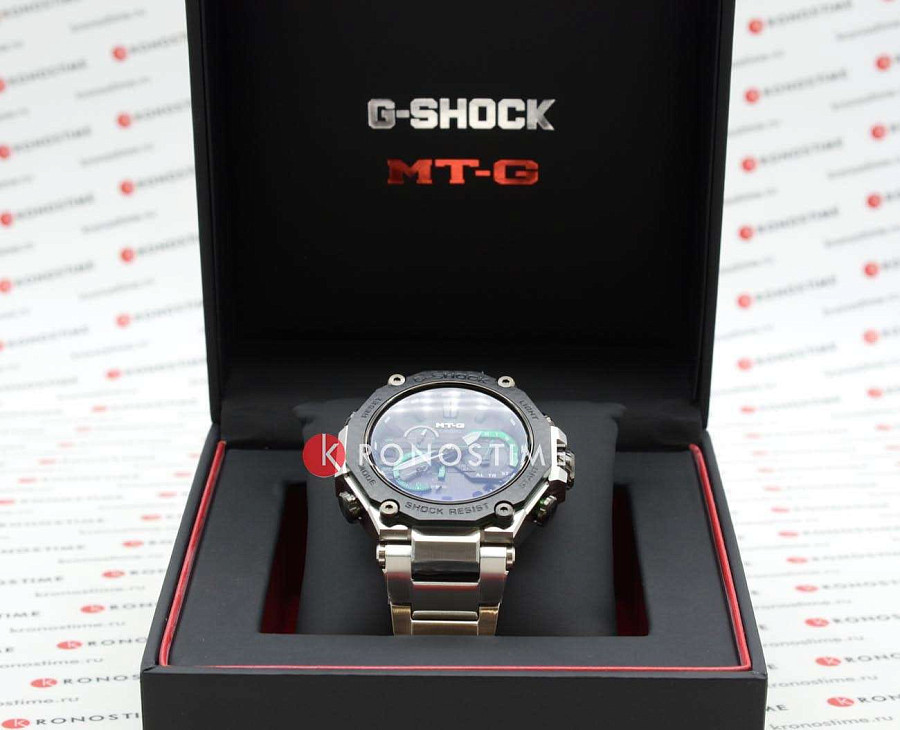 Часы Casio G-Shock Premium MTG-B2000XD-1A — нержавеющая сталь, мужские