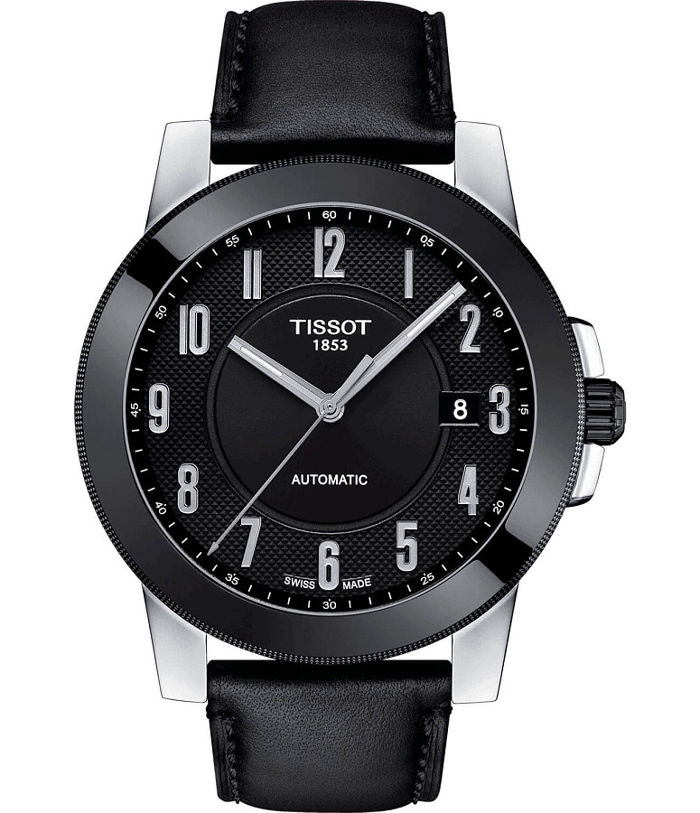 Часы Tissot Gentleman Swissmatic T098.407.26.052.00 — мужские, черный