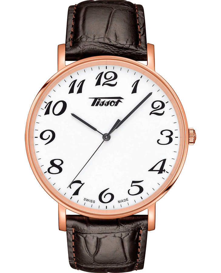 Часы Tissot Everytime Large T109.610.36.012.01 — мужские, белый