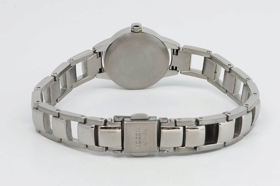 Часы Boccia Titanium 3277-01 — титановый, женские