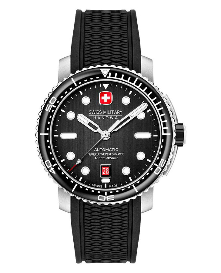 Часы Swiss Military Hanowa Maitre Plongeur SMWGL0002001-SET — Швейцария, механические