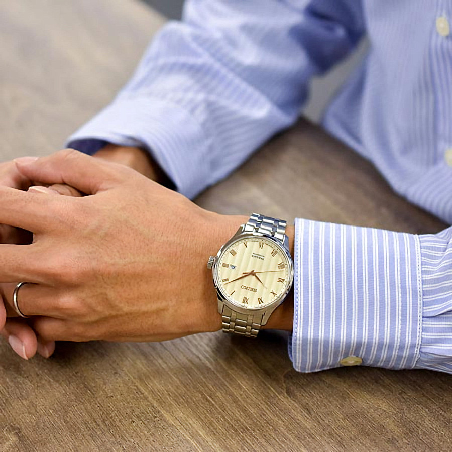 Часы Seiko Presage SSRPF45J1 — механические, сталь металл
