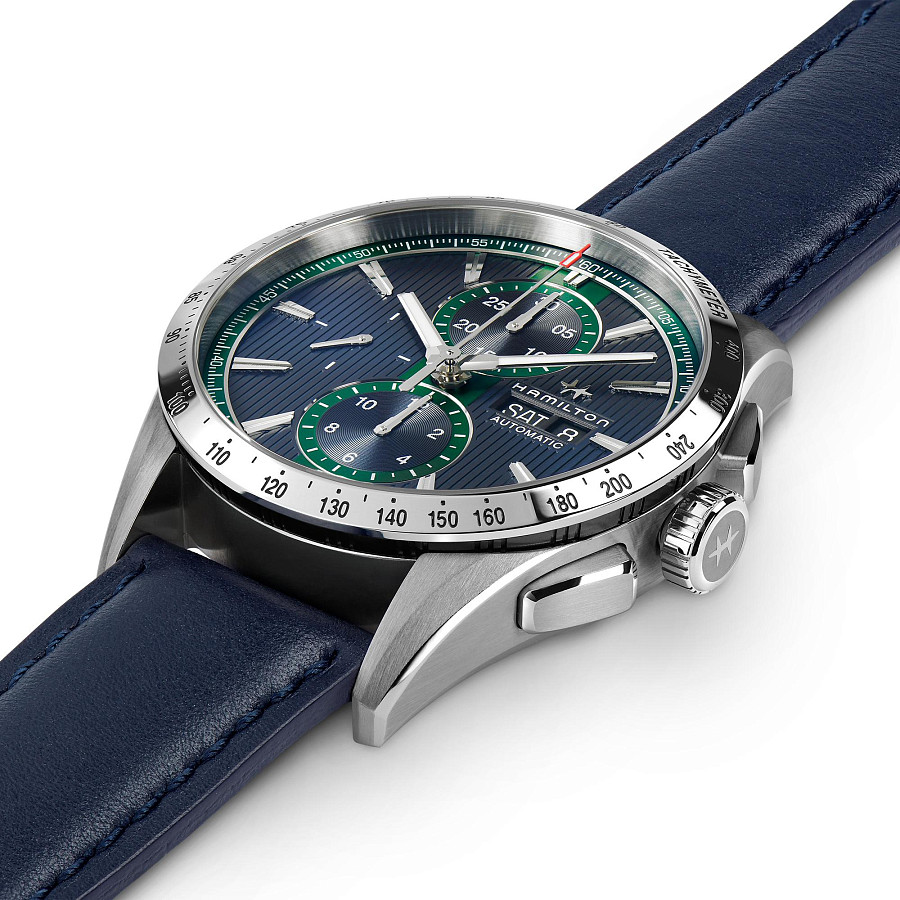 Часы Hamilton Broadway Day Date Auto Chrono H43516641 — сталь, Швейцария