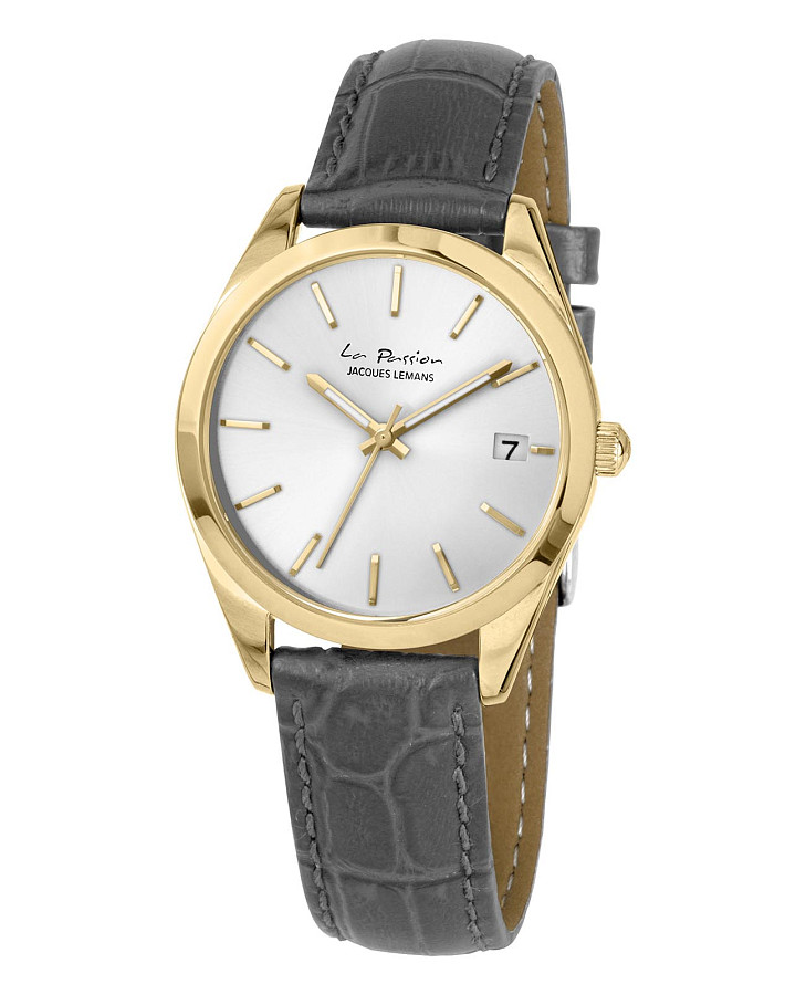 Часы Jacques Lemans La Passion LP-132K — женские, серебристый