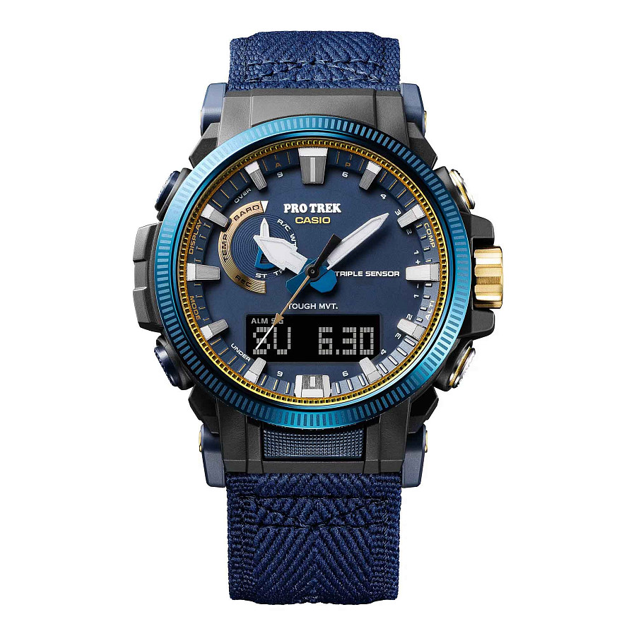 Часы Casio Pro Trek PRW-61SS-2DR (PRW-61SS-2) — тканевый, мужские