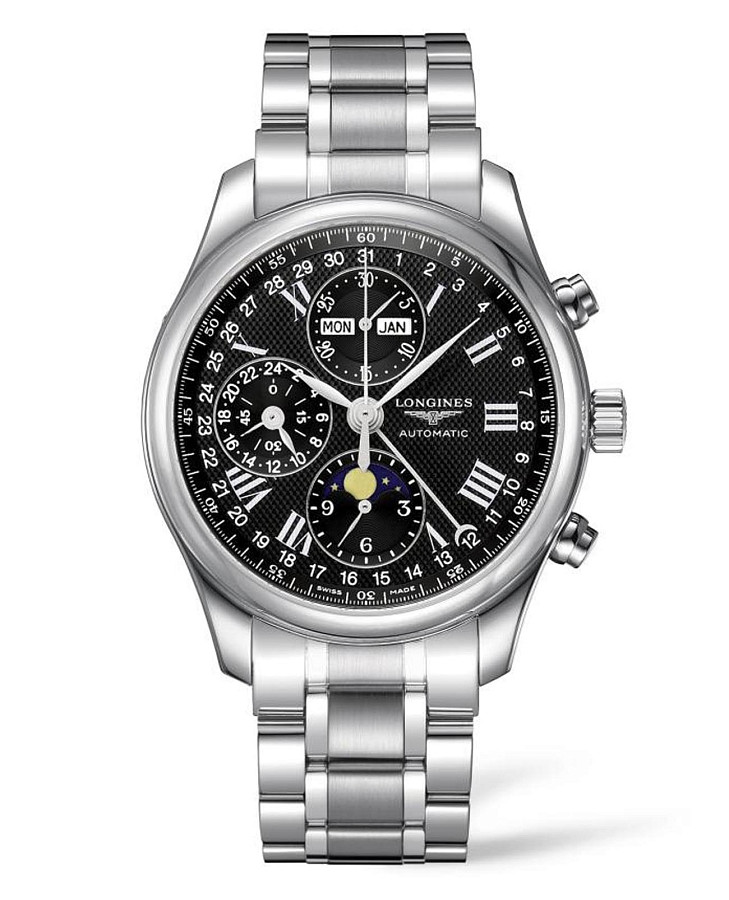 Часы Longines Master Collection L2.773.4.51.6 — мужские, черный