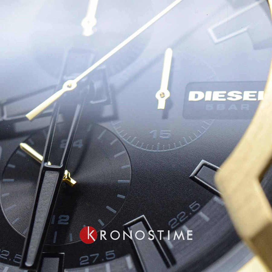 Часы Diesel Griffed DZ4522 — черный, сталь металл