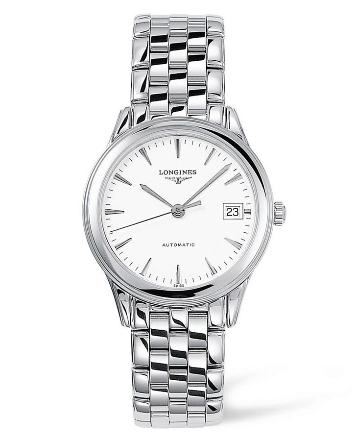 Часы Longines Flagship L4.774.4.12.6 — мужские, белый