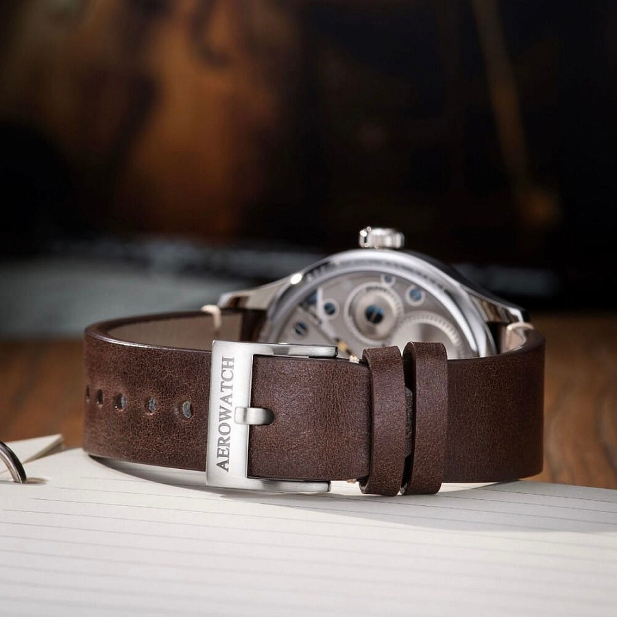 Часы Aerowatch Renaissance 55981 AA02 — металл сталь, Швейцария