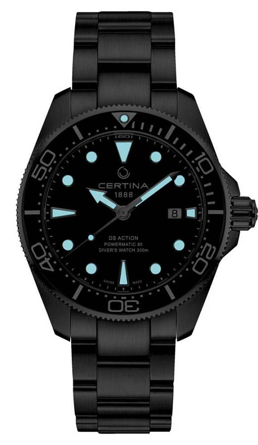 Часы Certina DS Action Diver C032.607.11.051.00 — нержавеющая сталь, мужские