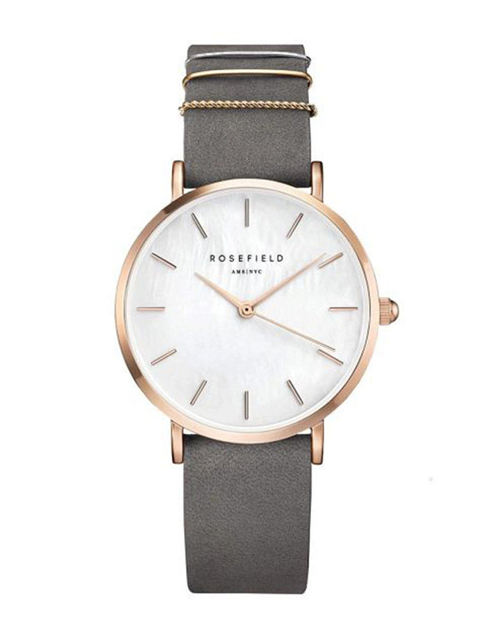 Часы Rosefield West Village WEGTR-X184 — женские, перламутровый