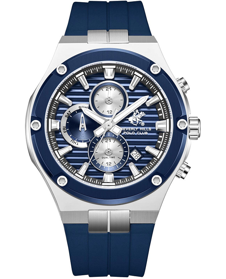 Часы Beverly Hills Polo Club BP3822X.399 — мужские, синий