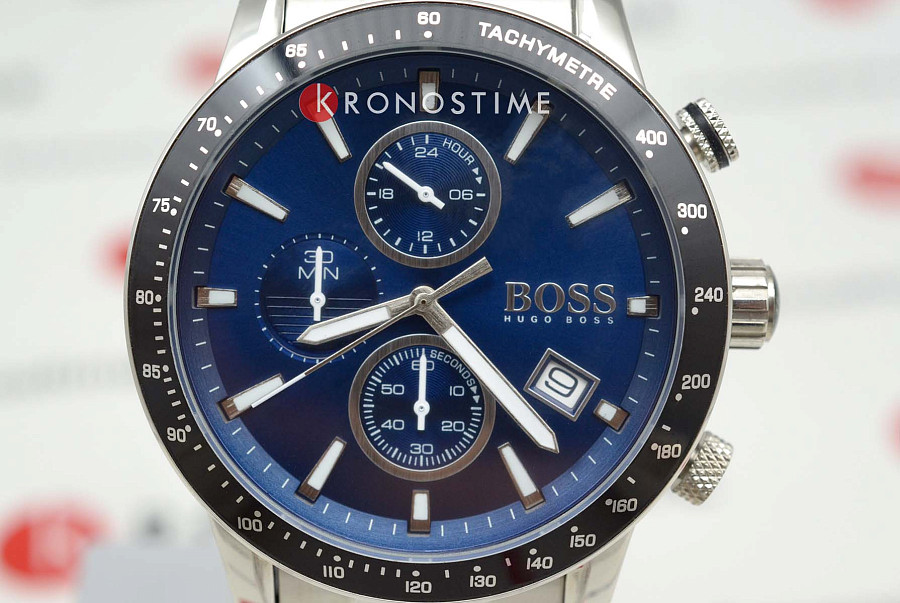 Часы Hugo Boss Rafale Blue HB1513510 — металл сталь, Германия