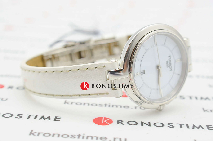 Часы Tissot Flamingo T094.210.16.011.00 — женские, кожаный