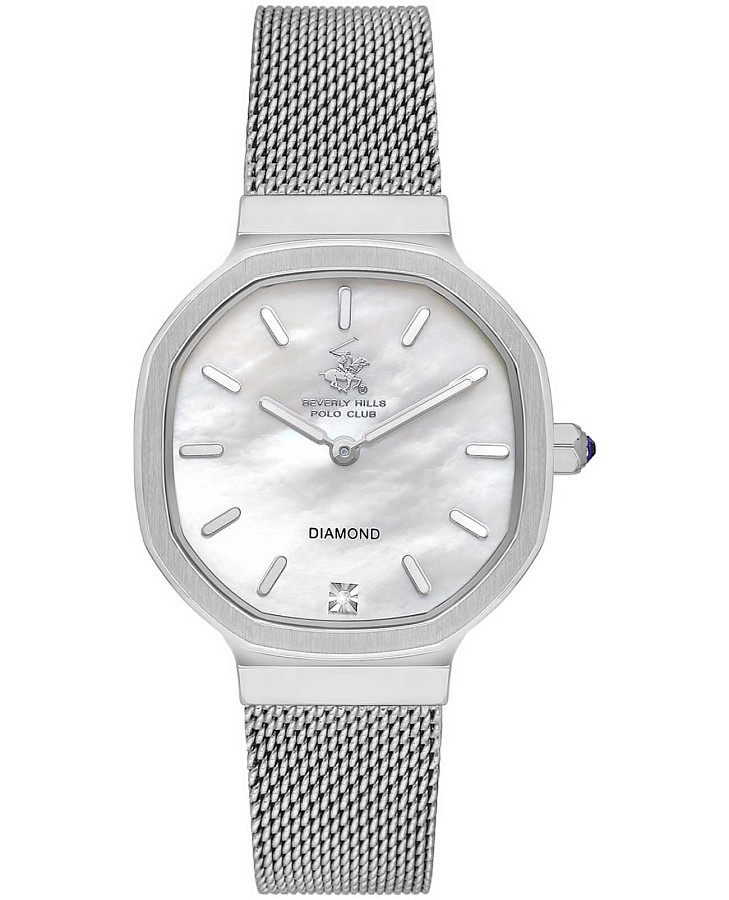 Часы Beverly Hills Polo Club Quartz BP3621X.320 — женские, перламутровый