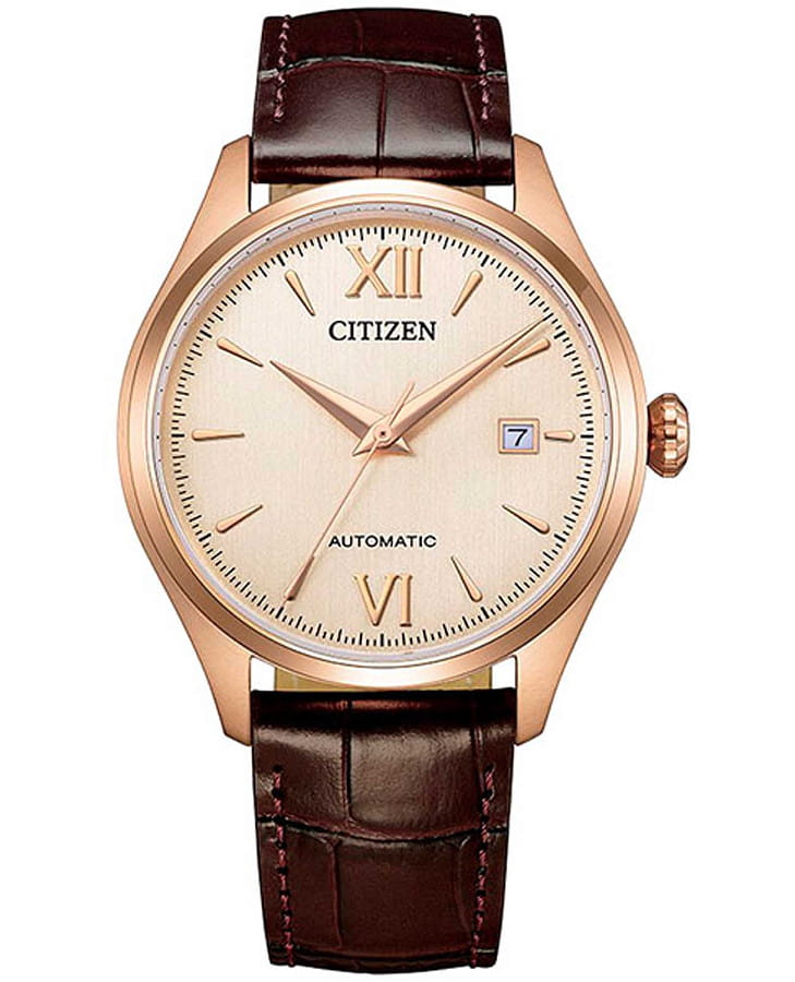 Часы Citizen Automatic NJ0243-06A — мужские, золотой