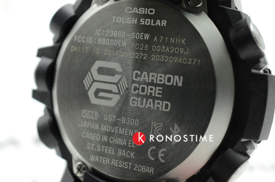 Часы Casio G-Shock GST-B300-1A — Япония, электронные