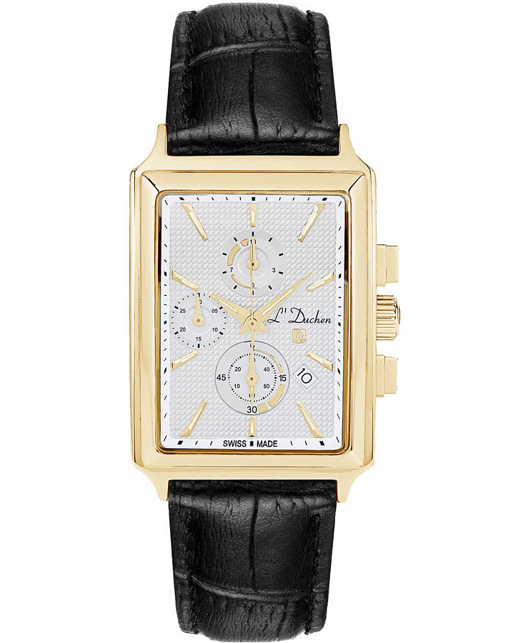 Часы L'Duchen Adventure Chrono D 612.21.33 — мужские, белый