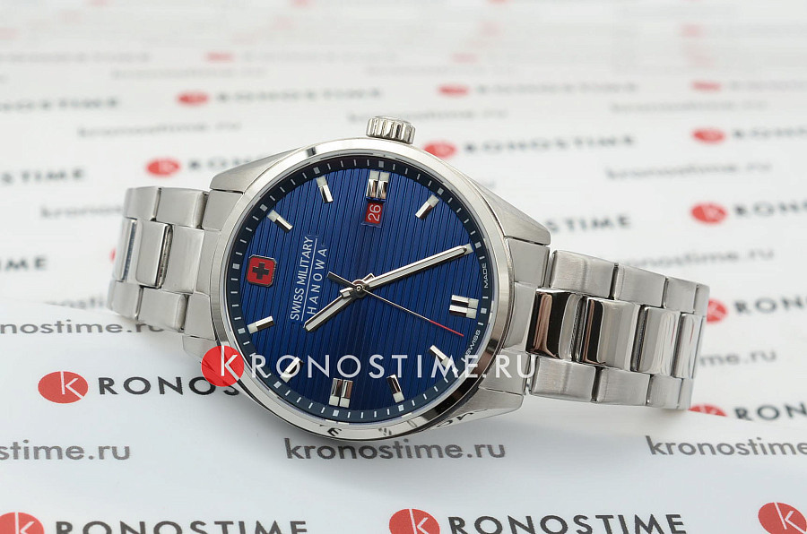 Часы Swiss Military Hanowa Roadrunner SMWGH2200102 — нержавеющая сталь, мужские