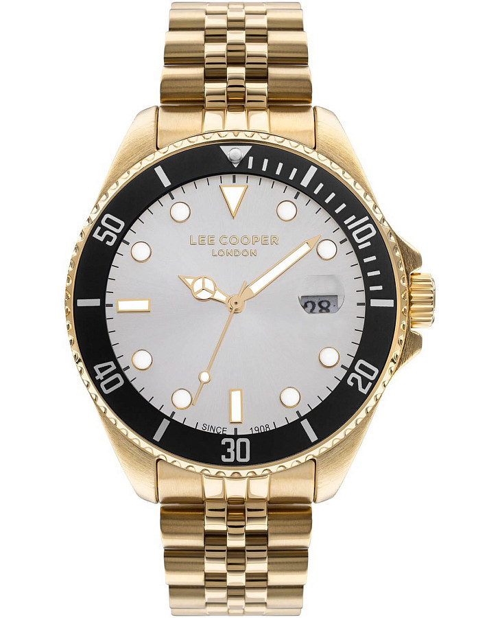 Часы Lee Cooper LC07594.130 — мужские, серебристый