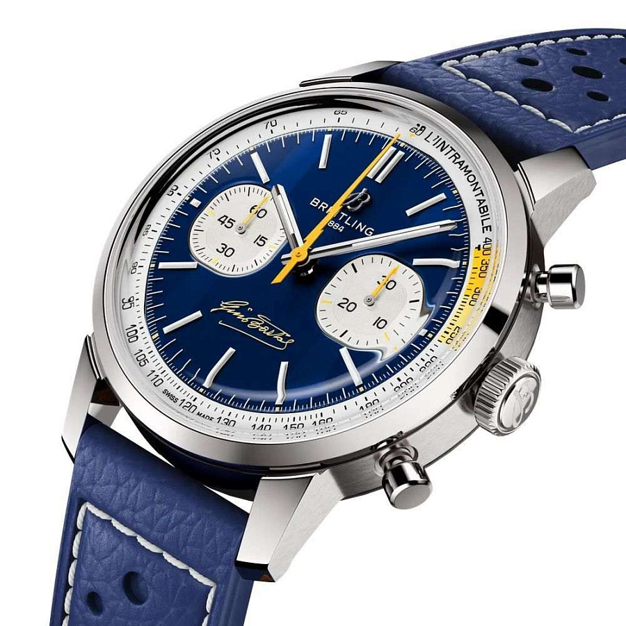 Часы Breitling Top Time B01 Gino Bartali AB01767A1C1X1 — кожаный, мужские