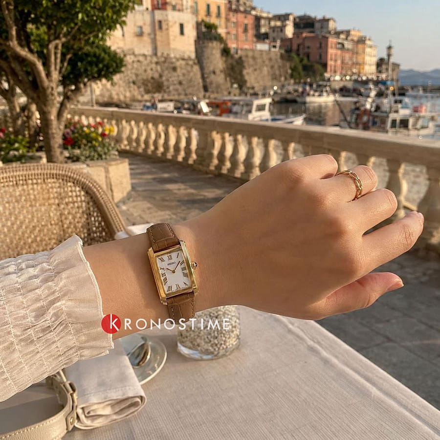 Часы Seiko Conceptual Series Dress SWR100P1 — белый, сталь металл