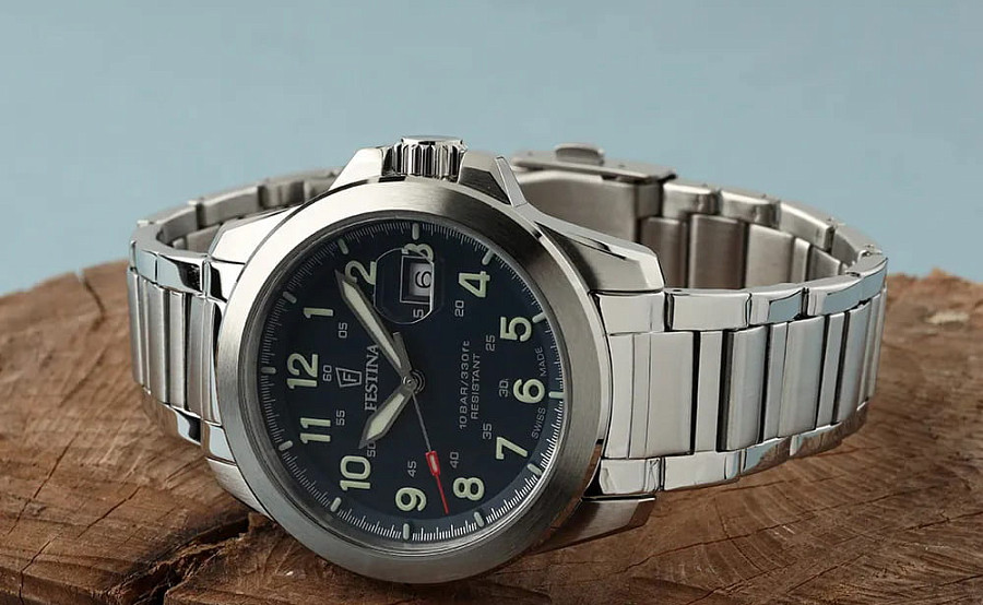 Часы Festina Swiss Made F20081/2 — сталь, Испания