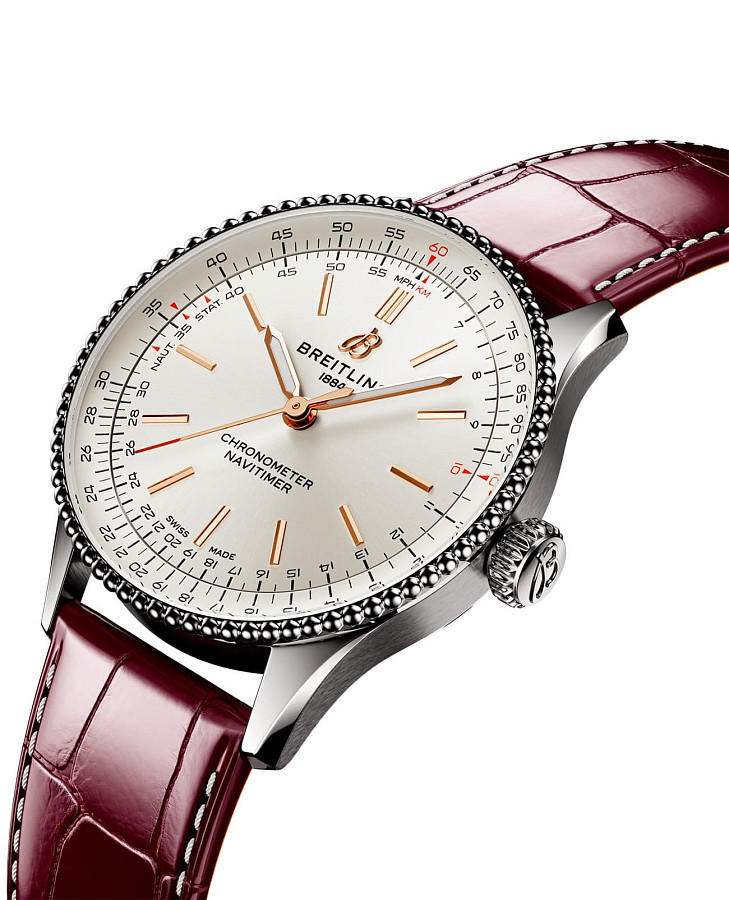 Часы Breitling Navitimer Automatic 36 A17327211G1P1 — механические, сталь металл