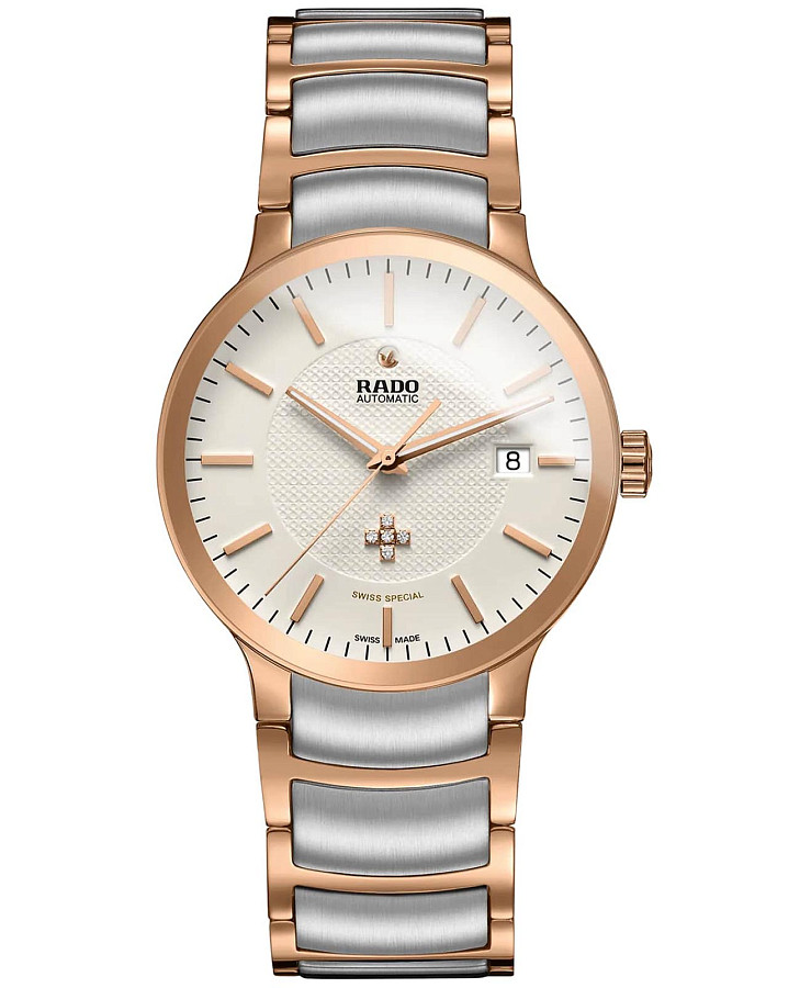 Часы Rado Centrix Automatic R30182703 — мужские, бежевый