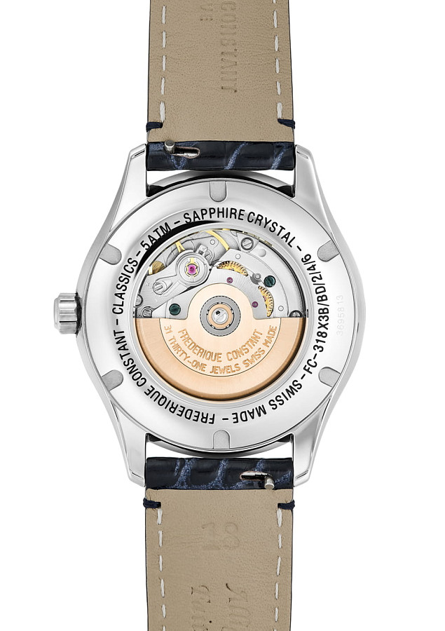 Часы Frederique Constant Ladies Automatic Small Seconds FC-318MPN3B6 — металл сталь, Швейцария