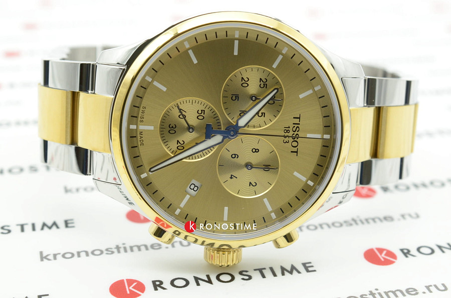 Часы Tissot Chrono XL Classic T116.617.22.021.00 — кварцевые, Швейцария, мужские