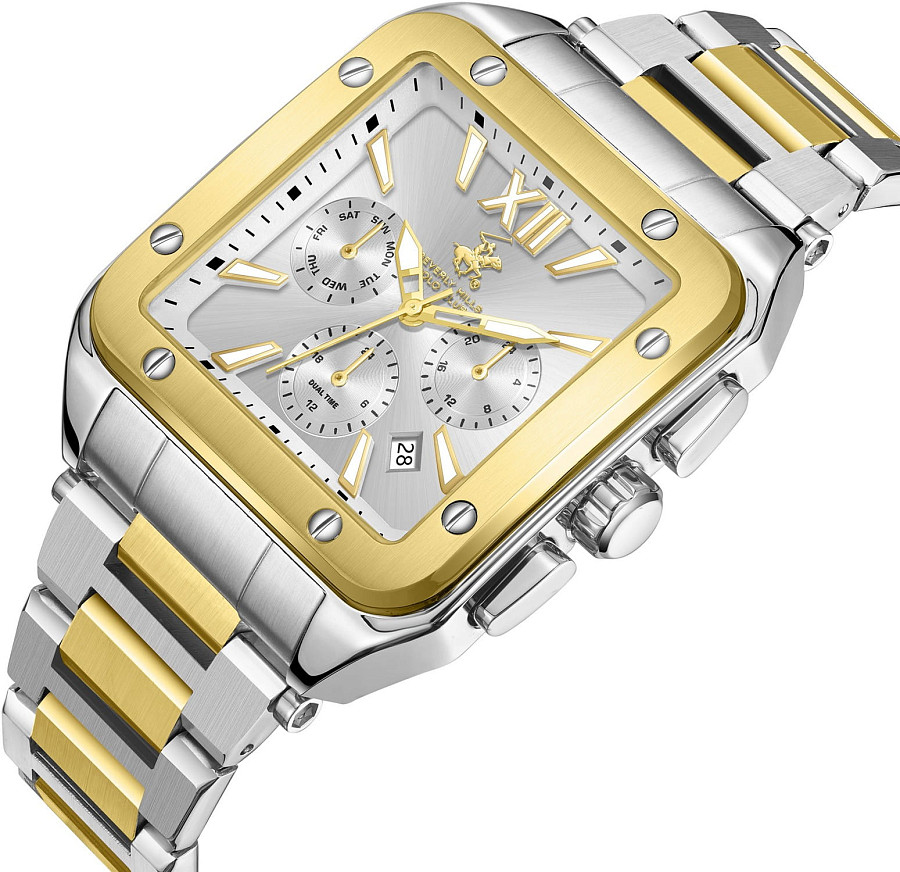 Часы Beverly Hills Polo Club BP3685X.230 — нержавеющая сталь с ip-покрытием, мужские