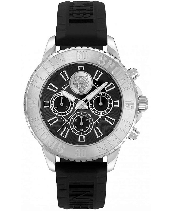 Часы Plein Sport Glam Chrono PSMEA0124 — мужские, черный