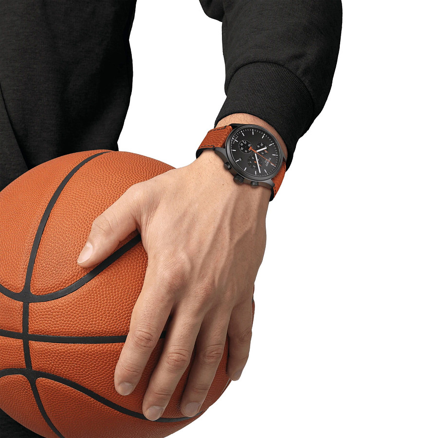 Часы Tissot Chrono XL NBA Special Edition T116.617.36.051.12 — кварцевые, сталь металл
