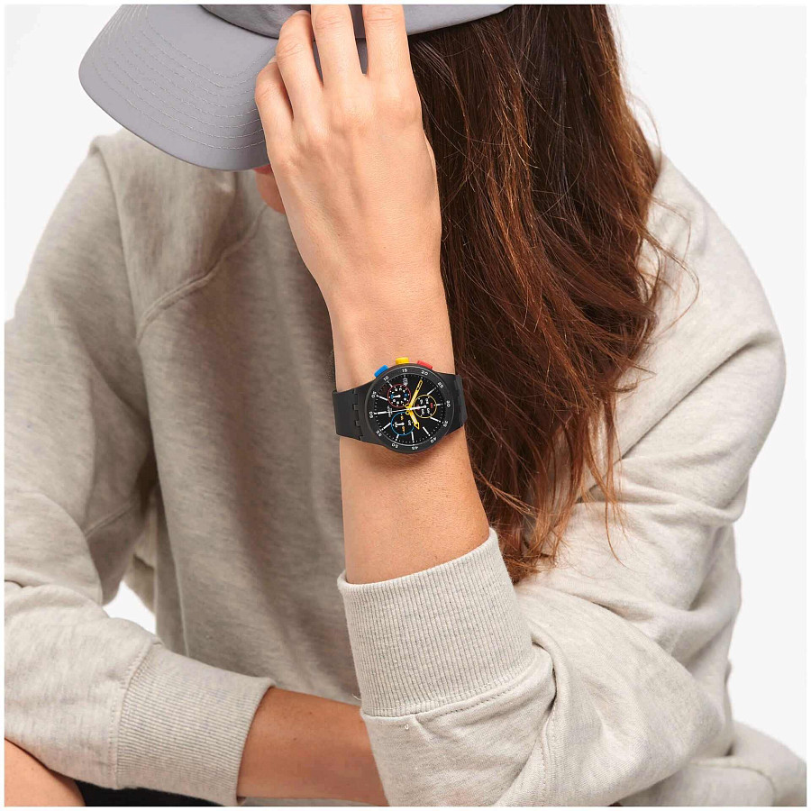Часы Swatch Chrono 42 Standard SUSB416 — артикул SUSB416