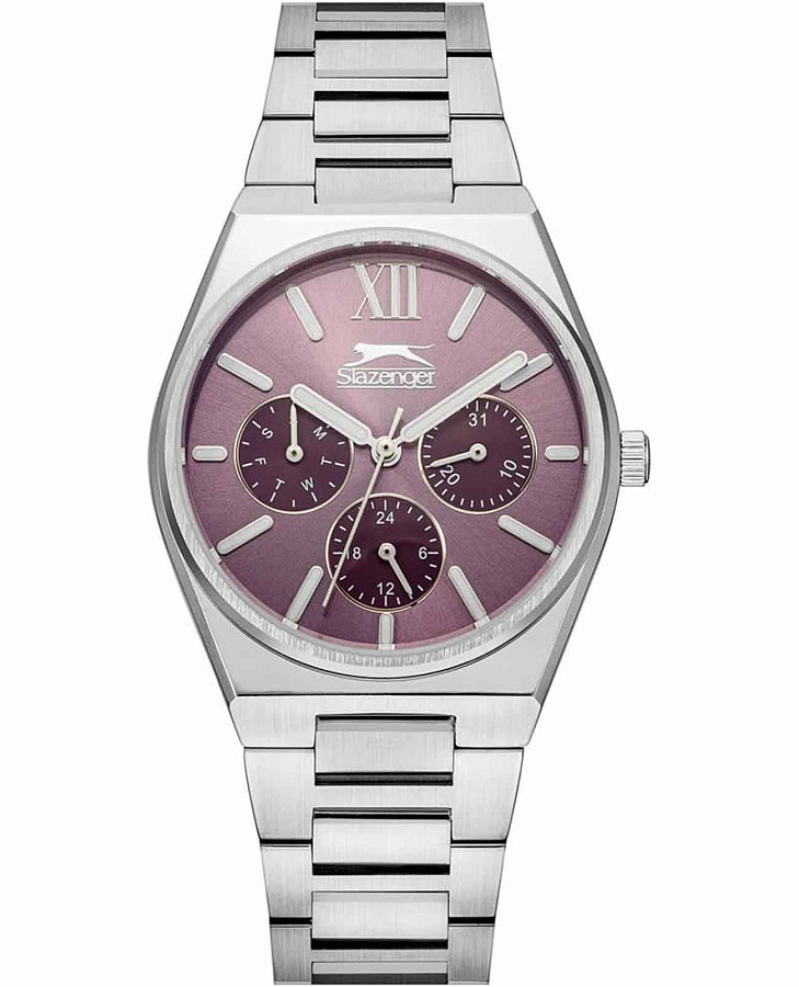 Часы Slazenger SL.09.2243.4.08 — женские, фиолетовый