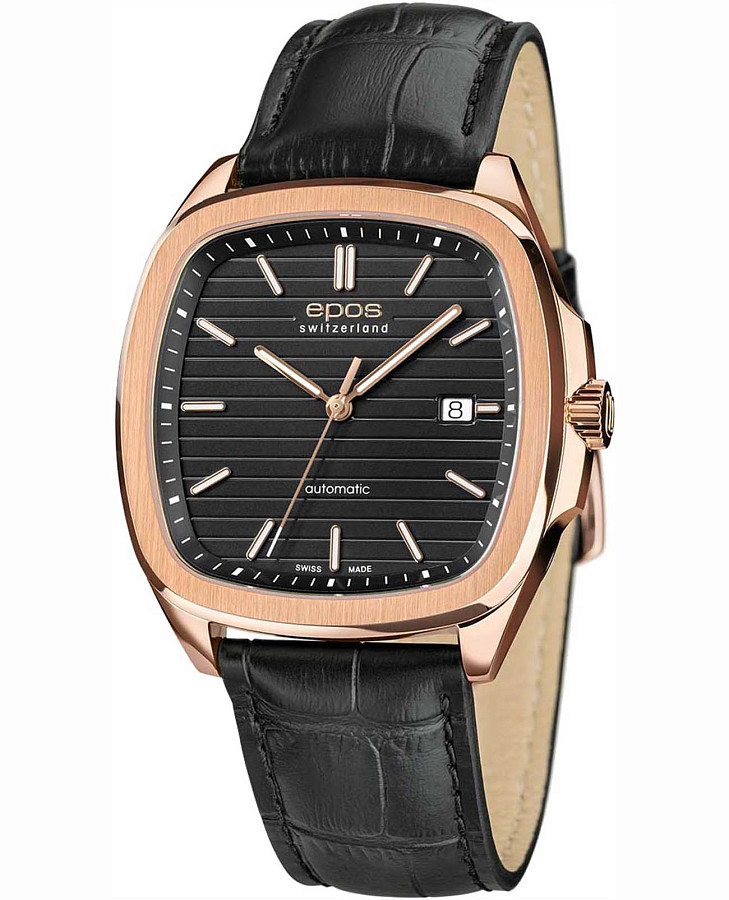 Часы Epos Timeless 3511.152.24.15.25 — мужские, черный