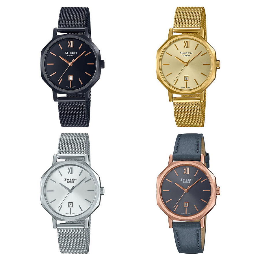 Часы Casio Sheen SHE-4554PGL-8A — артикул SHE-4554PGL-8A