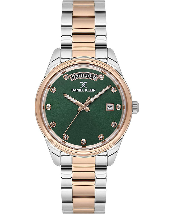 Часы Daniel Klein Premium DK.1.13718-5 — женские, зеленый