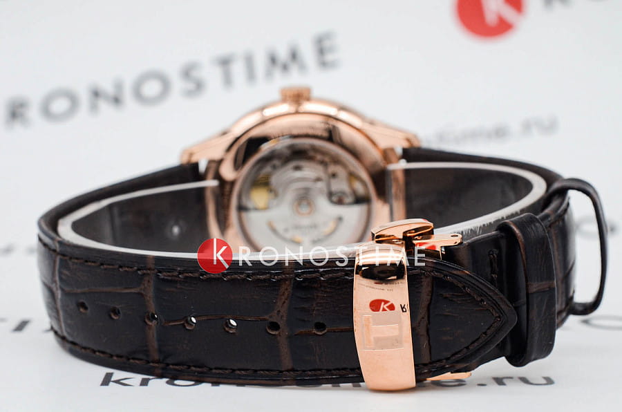 Часы Tissot Chemin des Tourelles Powermatic 80 T139.807.36.031.00 — кожаный, мужские
