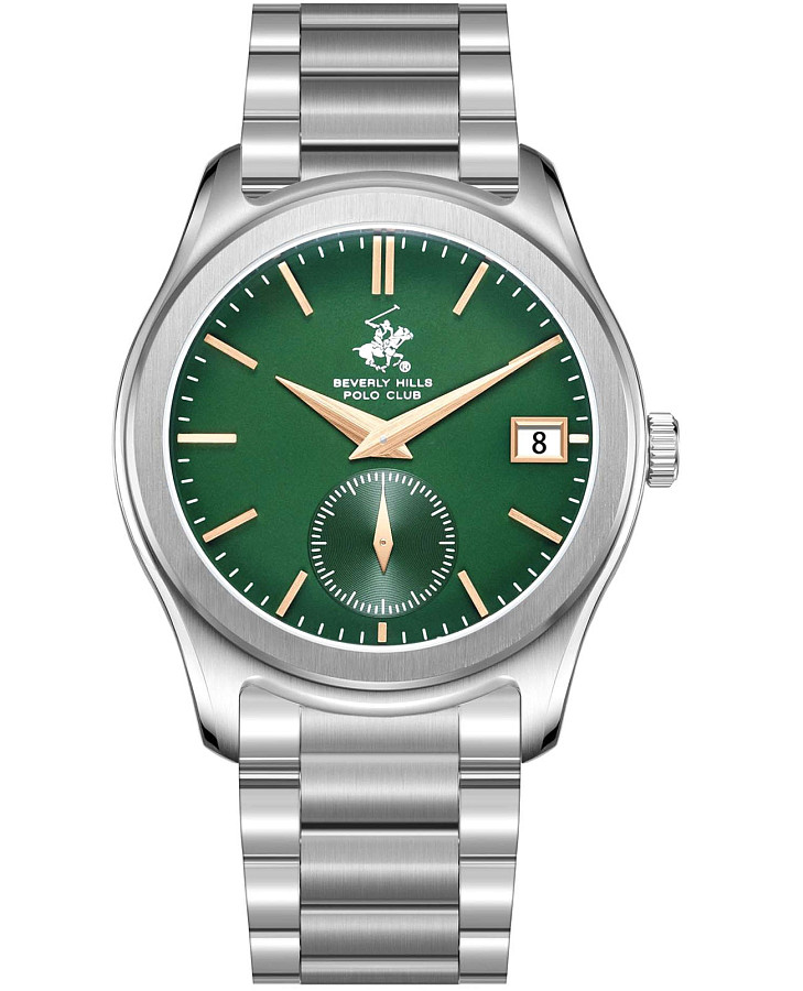 Часы Beverly Hills Polo Club BP3772X.370 — мужские, зеленый