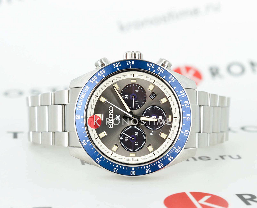 Часы Seiko Prospex Speedtimer SSC939P1 — кварцевые, металл сталь