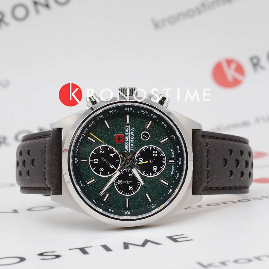 Часы Swiss Military Hanowa Storm SMWGC0007803 — кварцевые, сталь металл