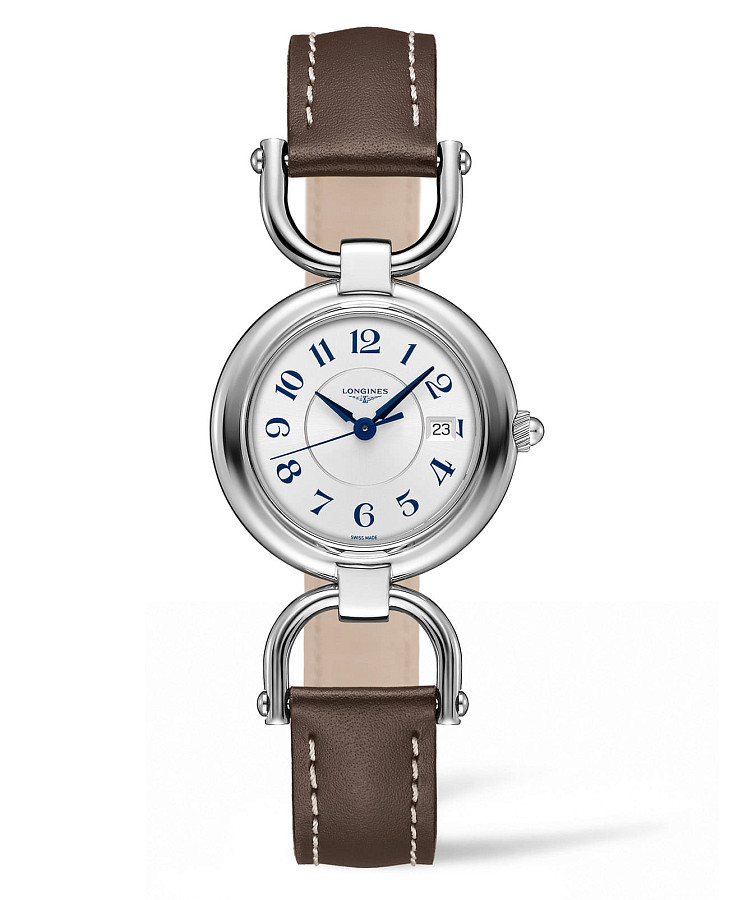 Часы Longines Equestrian Collection L6.131.4.73.2 — женские, белый