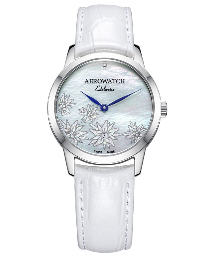 Часы Aerowatch Les Grandes Classiques 49978 AA12 — женские, перламутровый