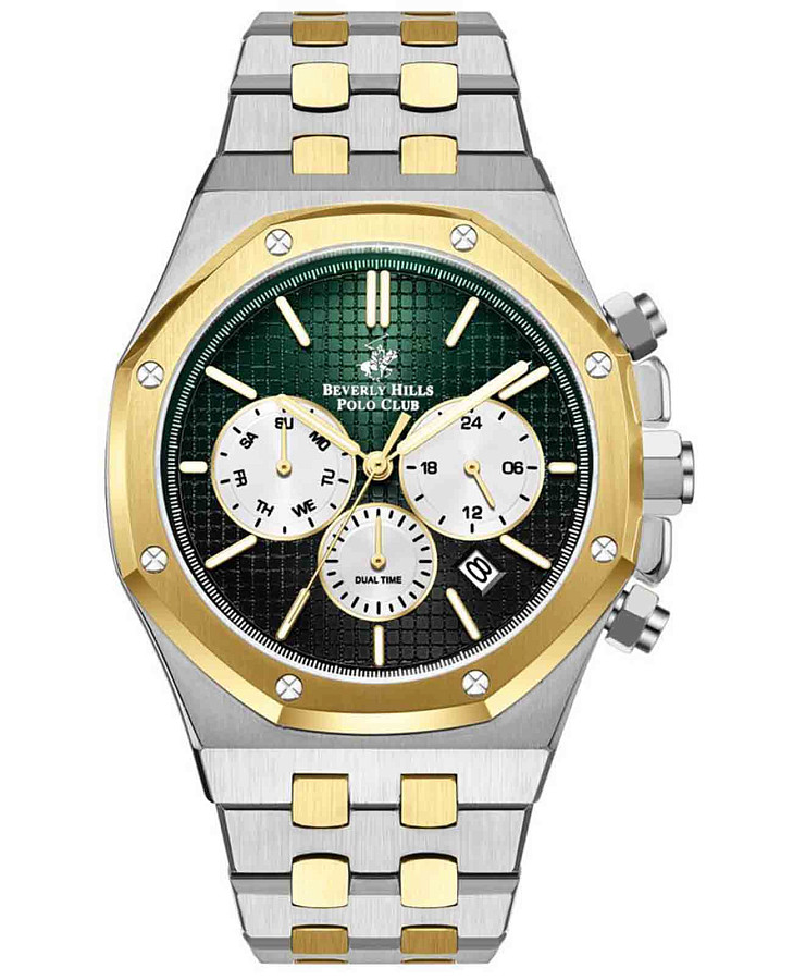 Часы Beverly Hills Polo Club BP3051X.270 — мужские, зеленый