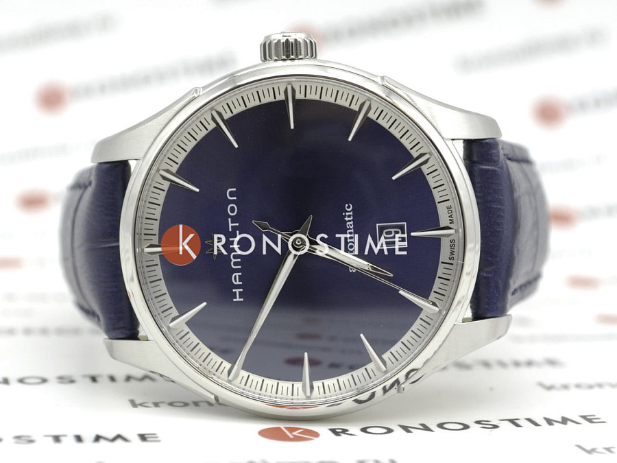 Часы Hamilton Jazzmaster Auto H32475640 — механические, сталь металл