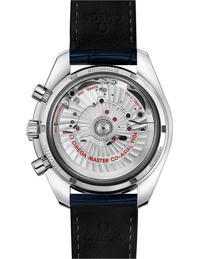 Часы Omega Speedmaster Moonphase 304.33.44.52.03.001 — механические, сталь металл