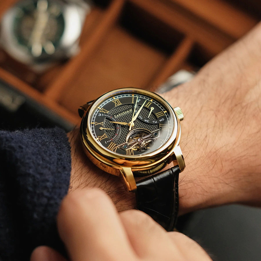 Часы Earnshaw Longcase ES-8169-05 — Англия, механические