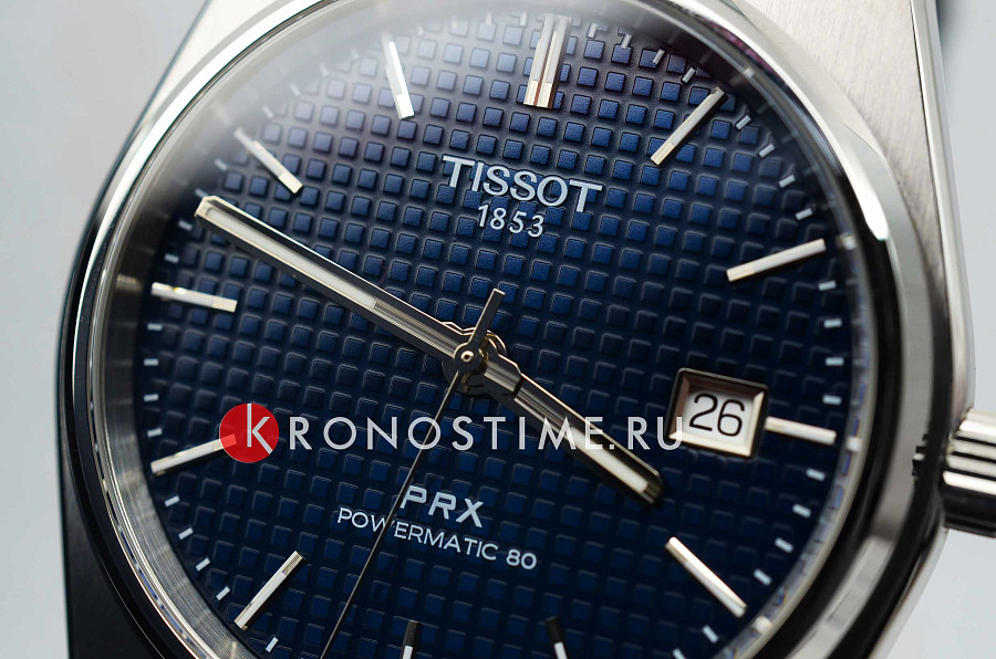 Часы Tissot PRX T137.407.16.041.00 — мужские, кожаный